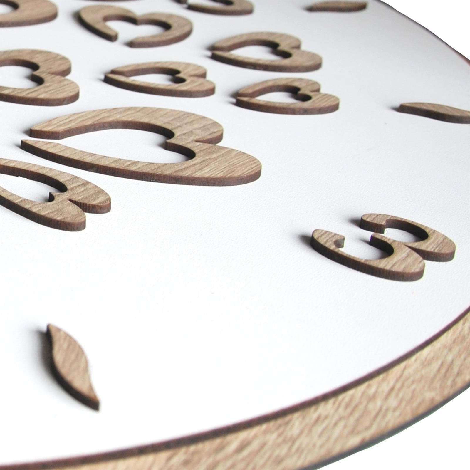 Orologio da parete personalizzabile idea regalo per bomboniera e cerimonia con taglio laser - 25
