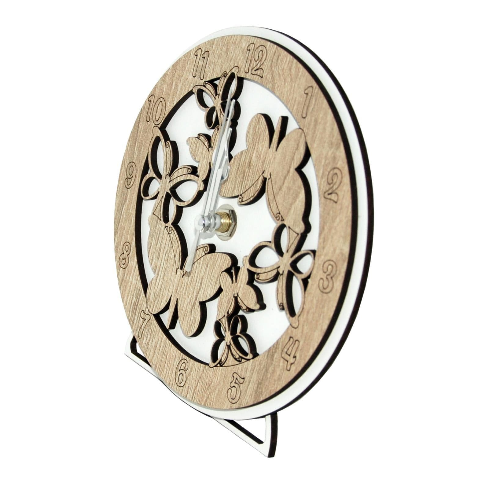 Orologio da parete personalizzabile idea regalo per bomboniera e cerimonia con taglio laser - 33