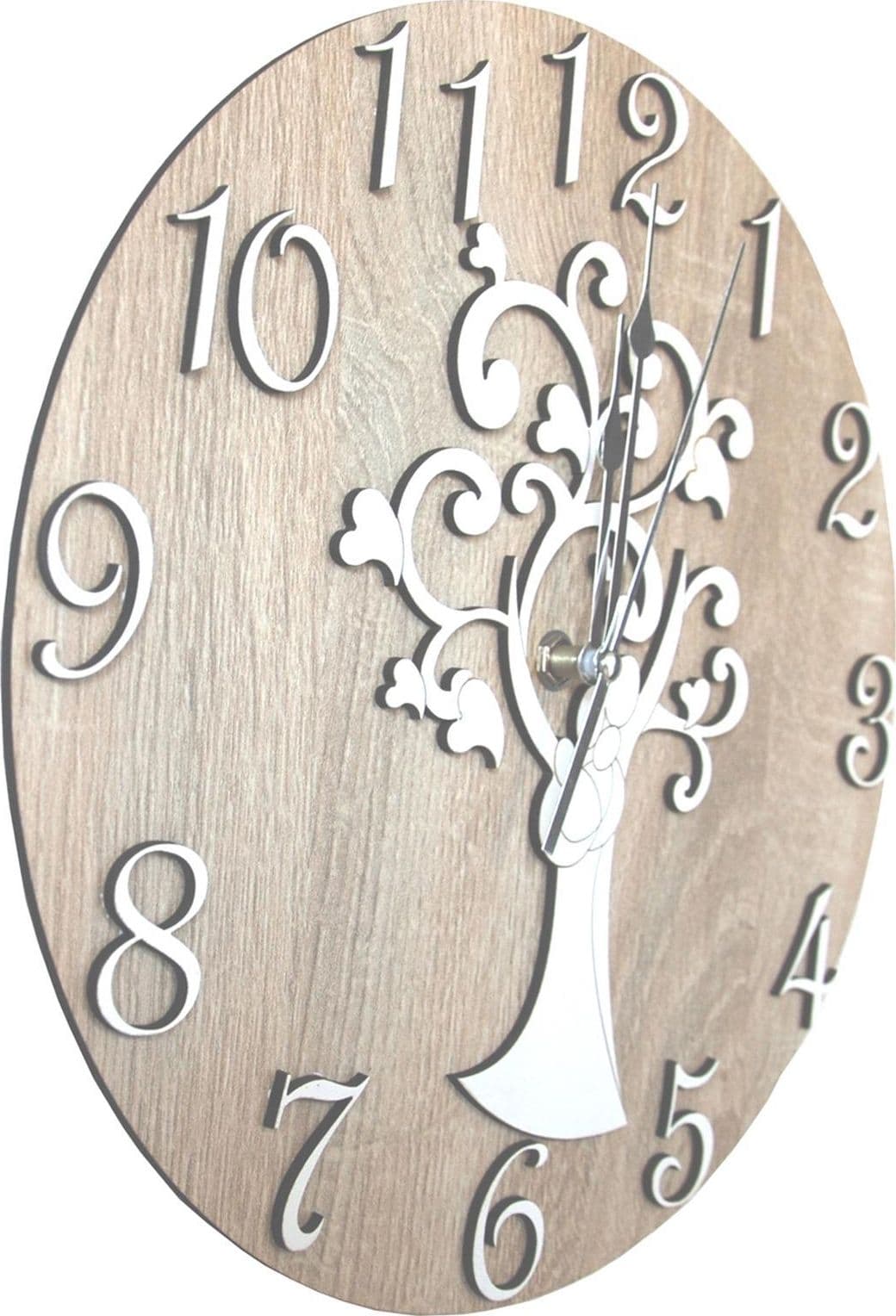 Orologio da parete personalizzabile idea regalo per bomboniera e cerimonia con taglio laser in Orologi da parete Decor Space - Altamura, commercioVirtuoso.it