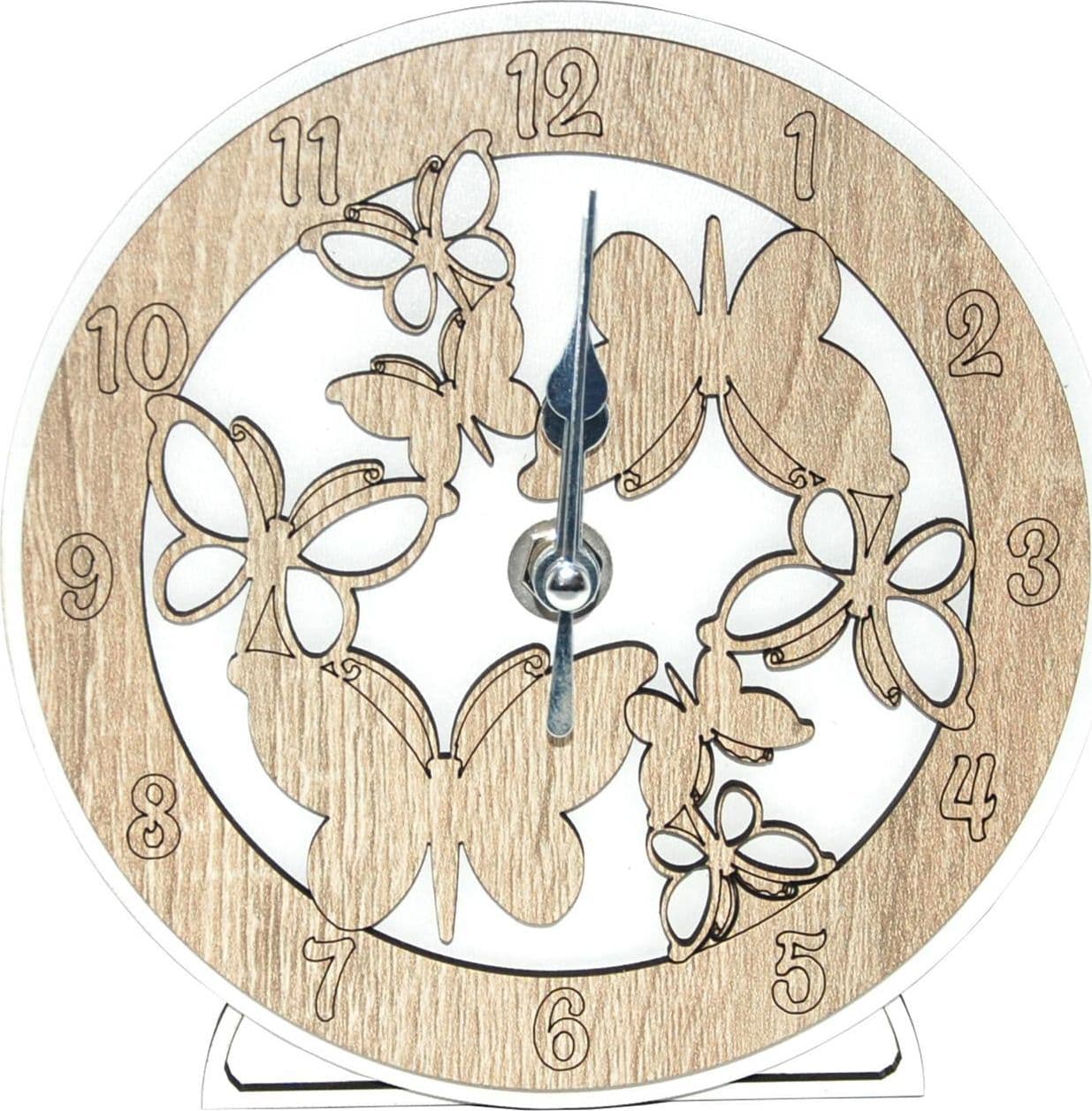 Orologio da parete personalizzabile idea regalo per bomboniera e cerimonia con taglio laser in Orologi da parete Decor Space - Altamura, commercioVirtuoso.it
