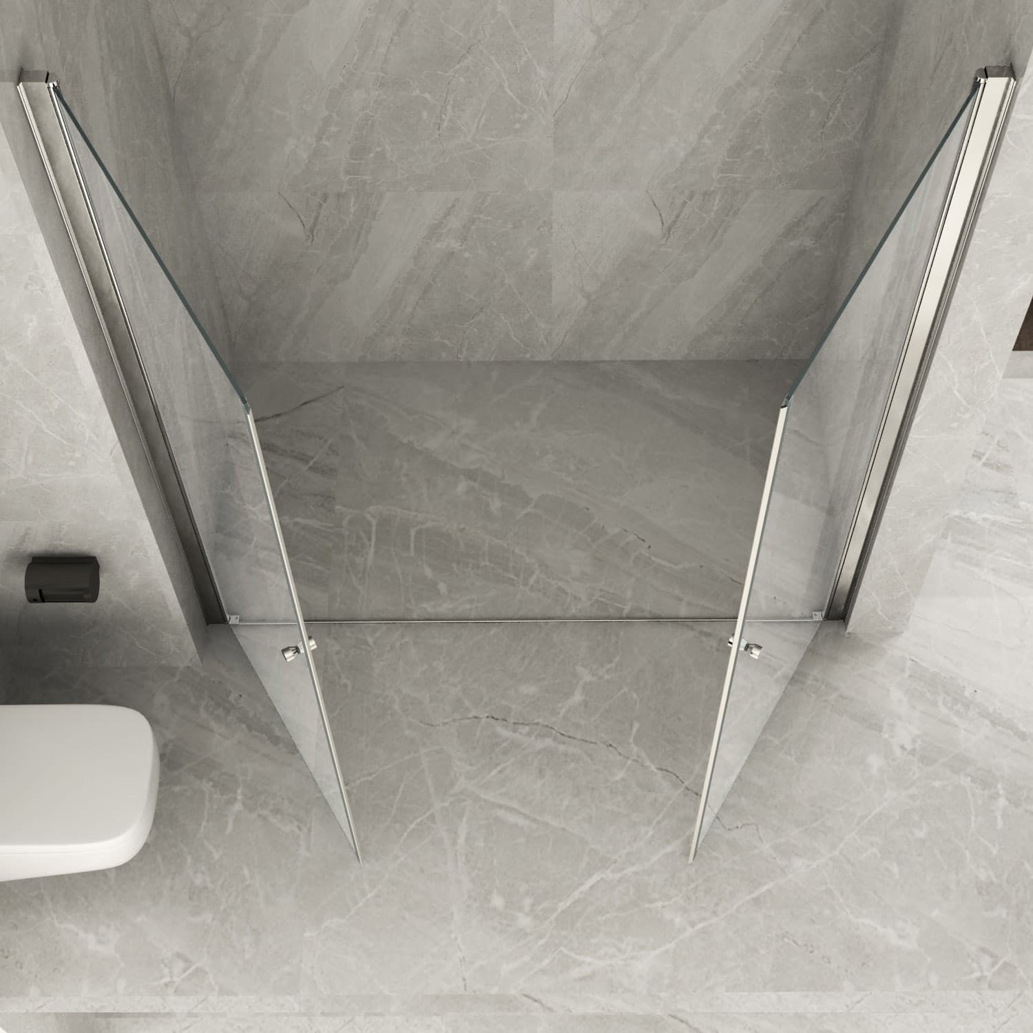 Doppia Porta Doccia Battente interna ed esterna Trasparente 8mm H195 MAGIC Fai da te/Attrezzature per cucine e bagni/Attrezzature per bagni/Docce e componenti doccia/Box doccia StileBagno - Roma, Commerciovirtuoso.it
