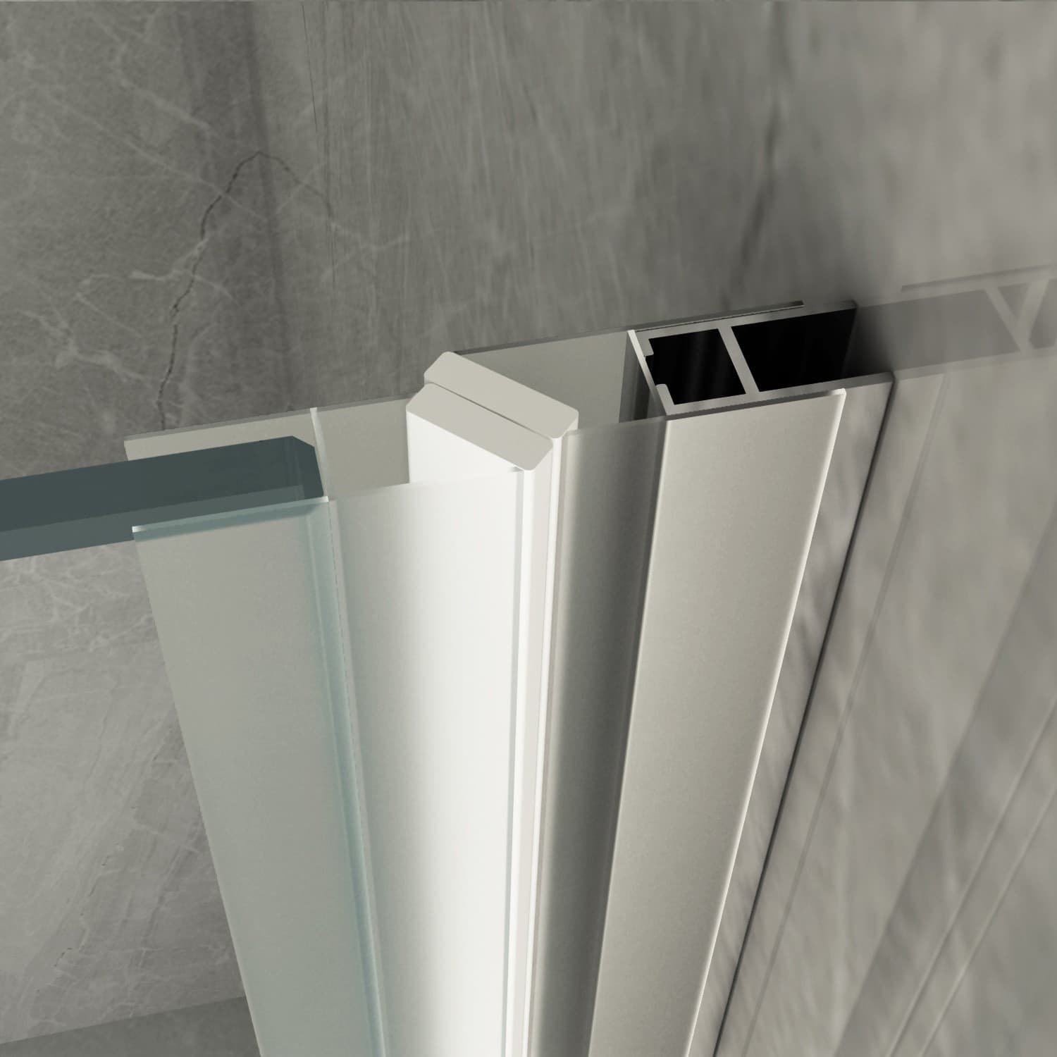 Doccia 2 lati Doppia Porta Battente totale Trasparente 8mm H195 MAGIC Fai da te/Attrezzature per cucine e bagni/Attrezzature per bagni/Docce e componenti doccia/Box doccia StileBagno - Roma, Commerciovirtuoso.it