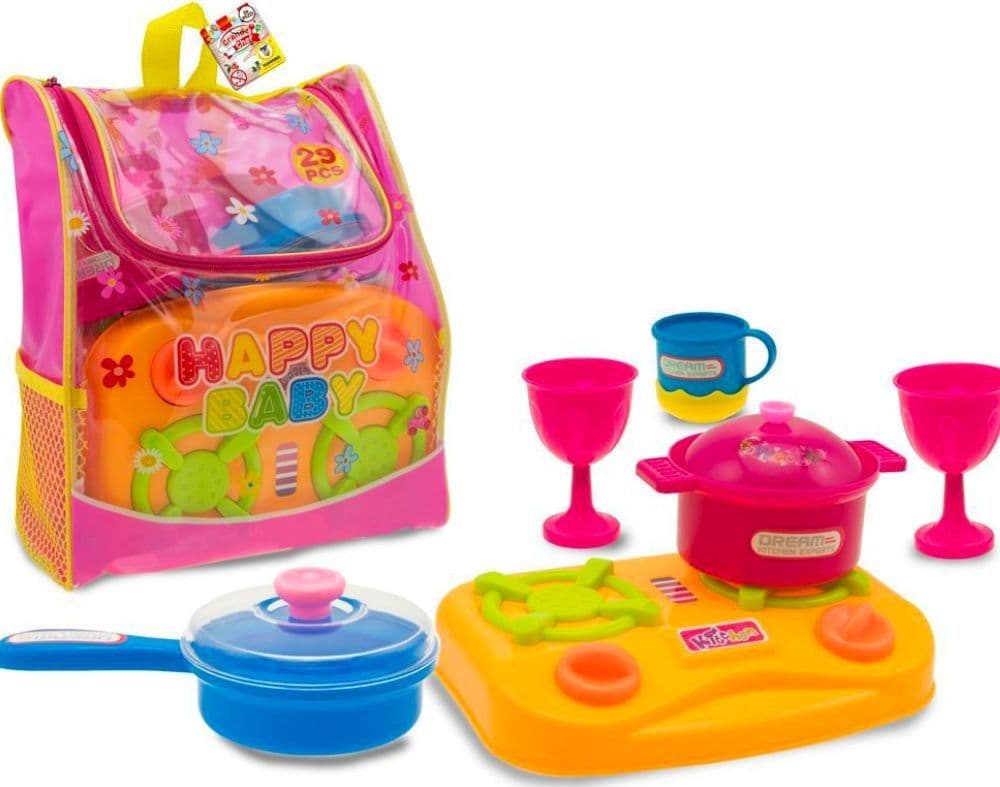 ZAINETTO GIOCA IN CUCINA PASSIONE DA CHEF 26 PEZZI INCLUSI GIOCO PER BAMBINI