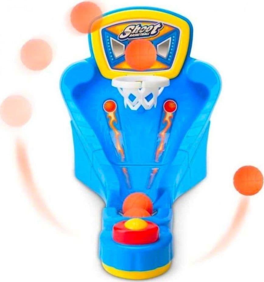 GIOCO SPACE BASKET PALLA CANESTRO DA TAVOLO GIOCATTOLO DI SOCIETÀ PER BAMBINI - 3