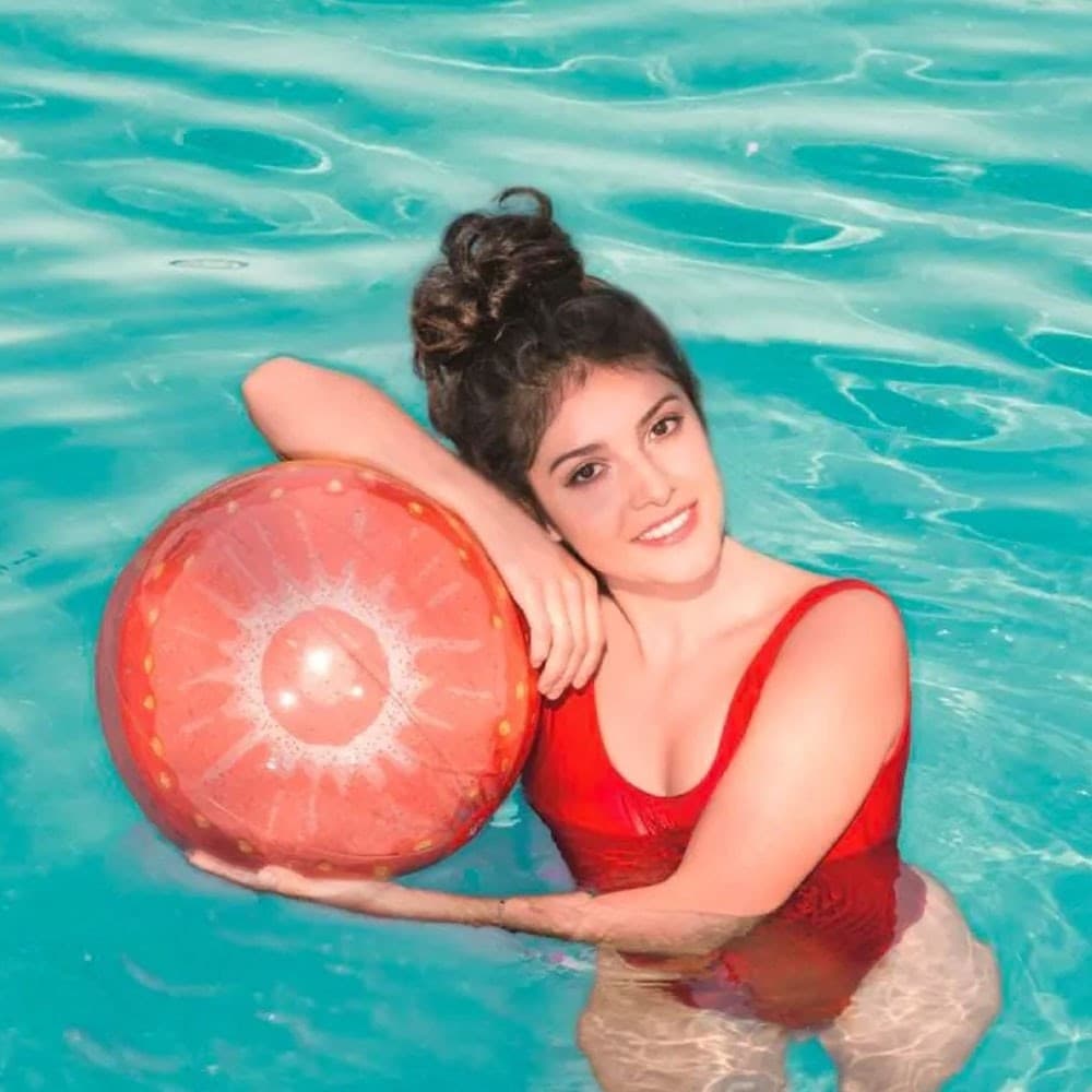 PALLONE SPIAGGIA FRUIT PALLA GONFIABILE FORMA FRUTTA KIWI ARANCIA FRAGOLA MARE - 7