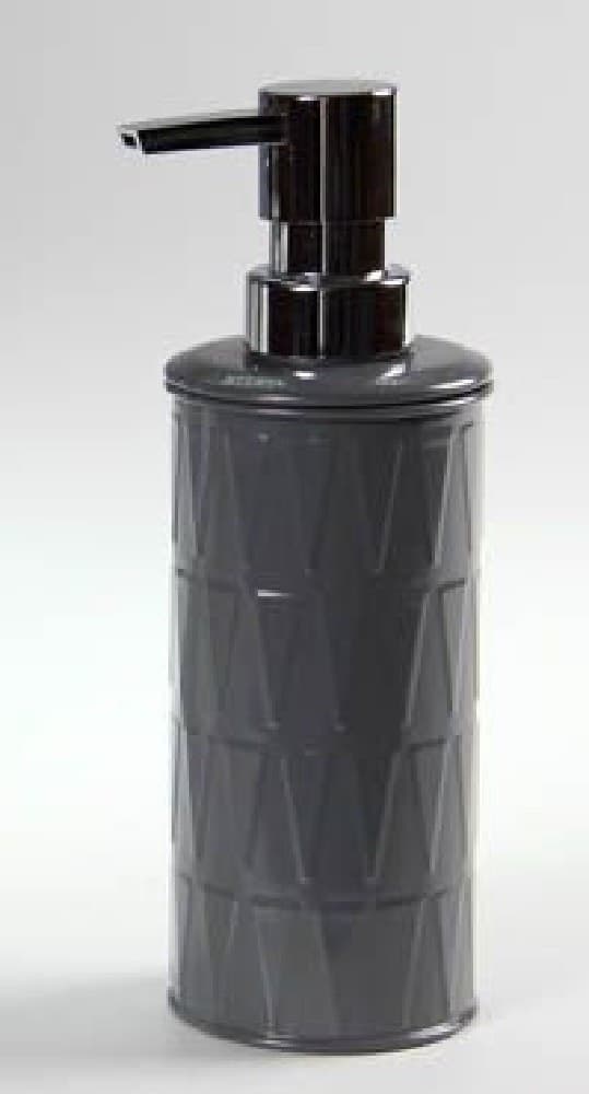 PORTA SAPONE PORTASAPONE DISPENSER LIQUIDO IN LATTA 19CM BAGNO COLORI ASS 655494 - 3