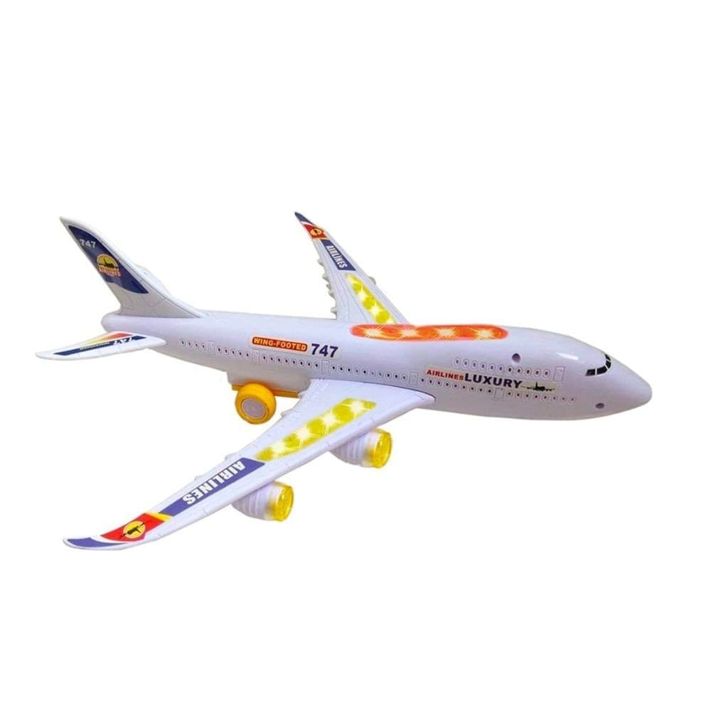 AEREO GIOCATTOLO PER BAMBINI 3+ CON SUONI E LUCI REALISTICI MOVIMENTO MISTERO - 2