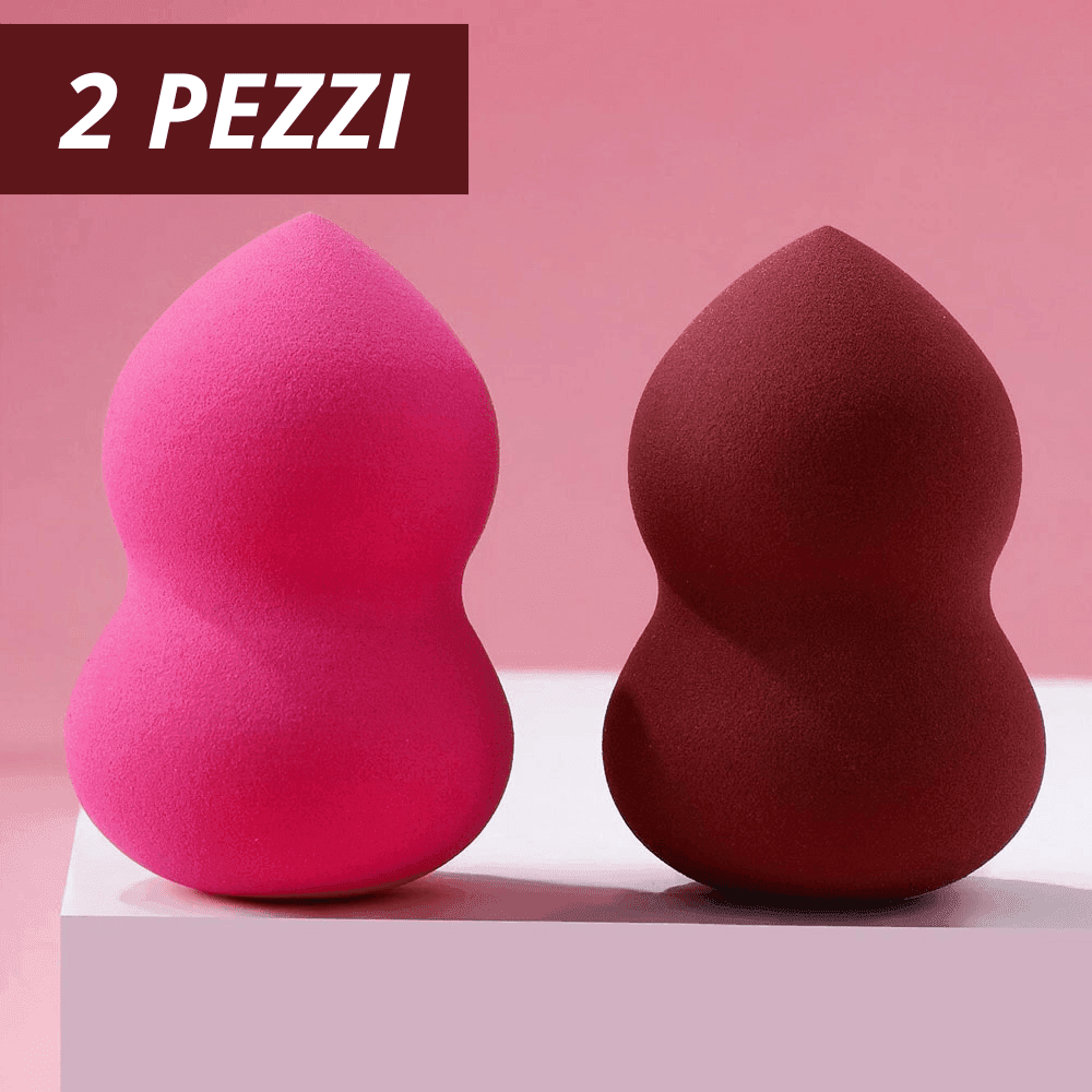 2 PZ SPUGNE FONDOTINTA CORRETTORE SFUMATURE MAKE UP SPUGNETTE CONTURING BEAUTY - 2