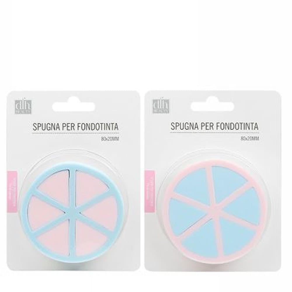 2 SET CON SPUGNE PER CORRETTORE FONDOTINTA SFUMATURE MAKE UP SPUGNETTE CONTURING - 3