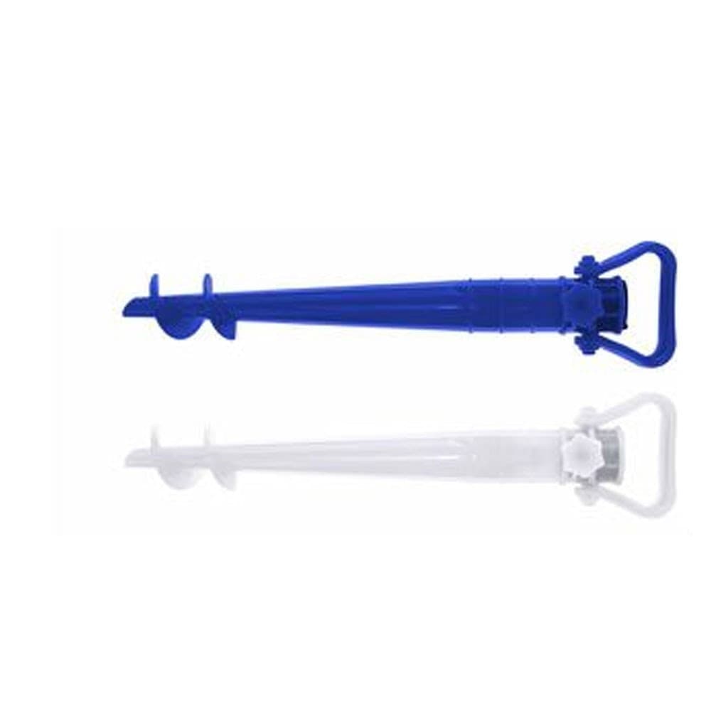 PICCHETTO TRIVELLA PER OMBRELLONE SPIAGGIA SCAVA SABBIA SUPPORTO UNIVERSALE 42CM - 4