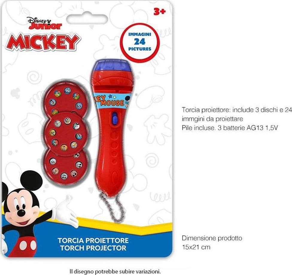 TORCIA PROIETTORE TOPOLINO DISNEY 24 IMMAGINI DA PROIETTARE GIOCO BAMBINI - 2