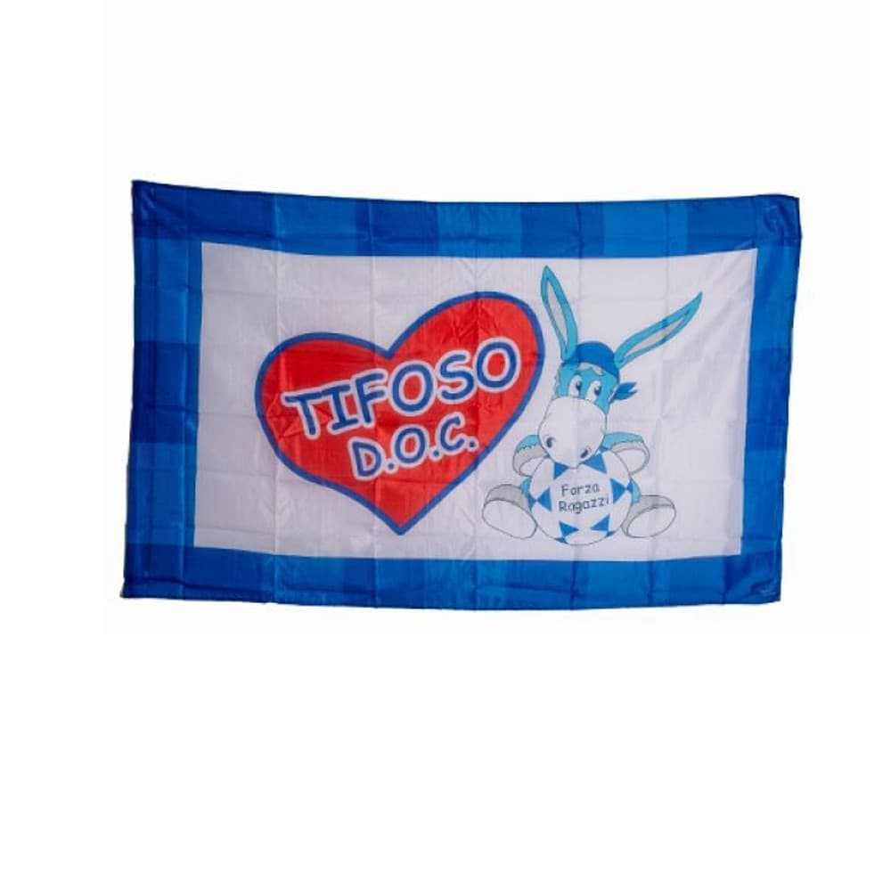 BANDIERA NAPOLI 175X285 TIFOSO DOC NAPOLETANO ITALIA SCUDETTO CALCIO SQUADRA - 2