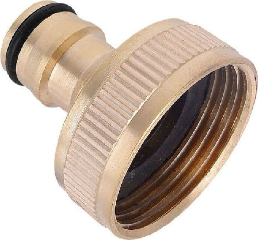CONNETTORE PER TUBO ATTACCO RAPIDO UNIVERSALE DA 1" ADATTATORE DA GIARDINO 57054 - 2
