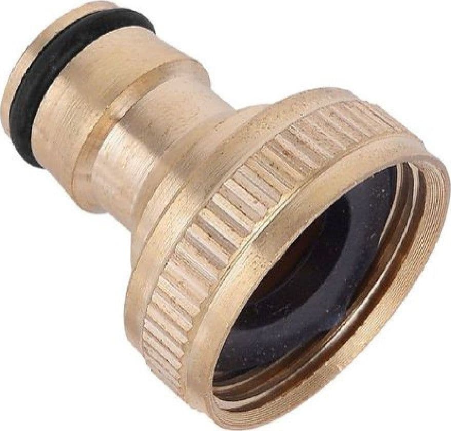CONNETTORE UNIVERSALE PER RUBINETTO 3/4" ADATTATORE RAPIDO TUBO GIARDINO 57053 - 2