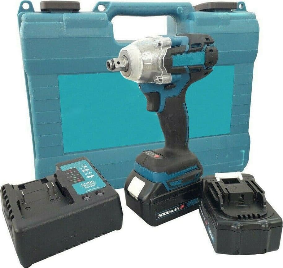 AVVITATORE IMPULSI SVITA AVVITA BULLONI AUTO CAMPER DOPPIA BATTERIA 20 V 1/2" - 2