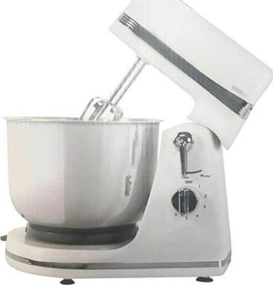 SBATTITORE CON COPPA 300W 3.5LITRI 6 VELOCITÀ FRUSTE ACCIAIO ROBOT CUCINA 602074 - 3