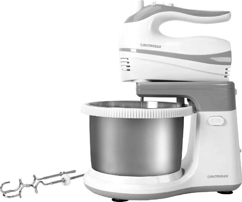 SBATTITORE CON CIOTOLA 2.5LT IN ACCIAIO GIREVOLE 5 VELOCITÀ + TURBO 500W 585606 - 3