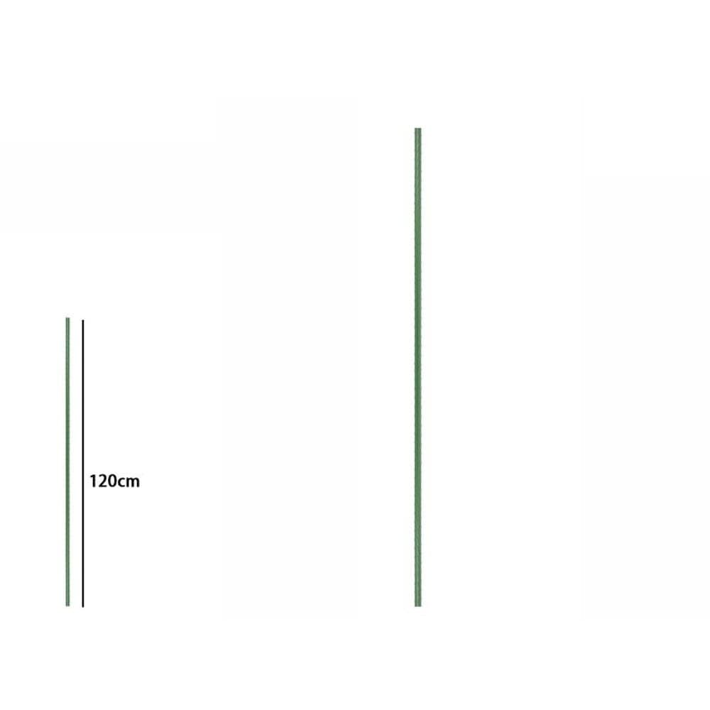2 PZ BASTONCINI DI SUPPORTO PER GIARDINO ASTA SERRE RECINZIONI PIANTE 1.1X120 CM - 3