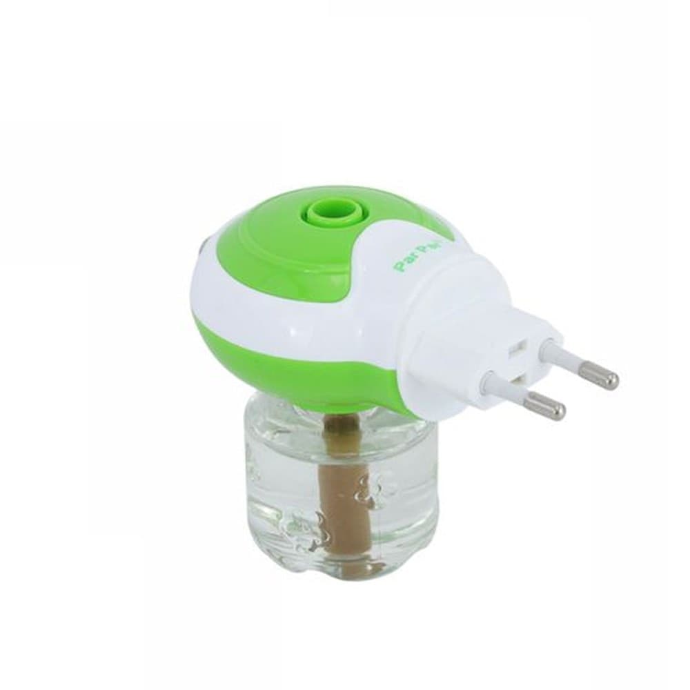 DIFFUSORE VAPORIZZATORE ELETTRICO SET CON LIQUIDO ANTI ZANZARE REPELLENTE 7.5X10 - 2