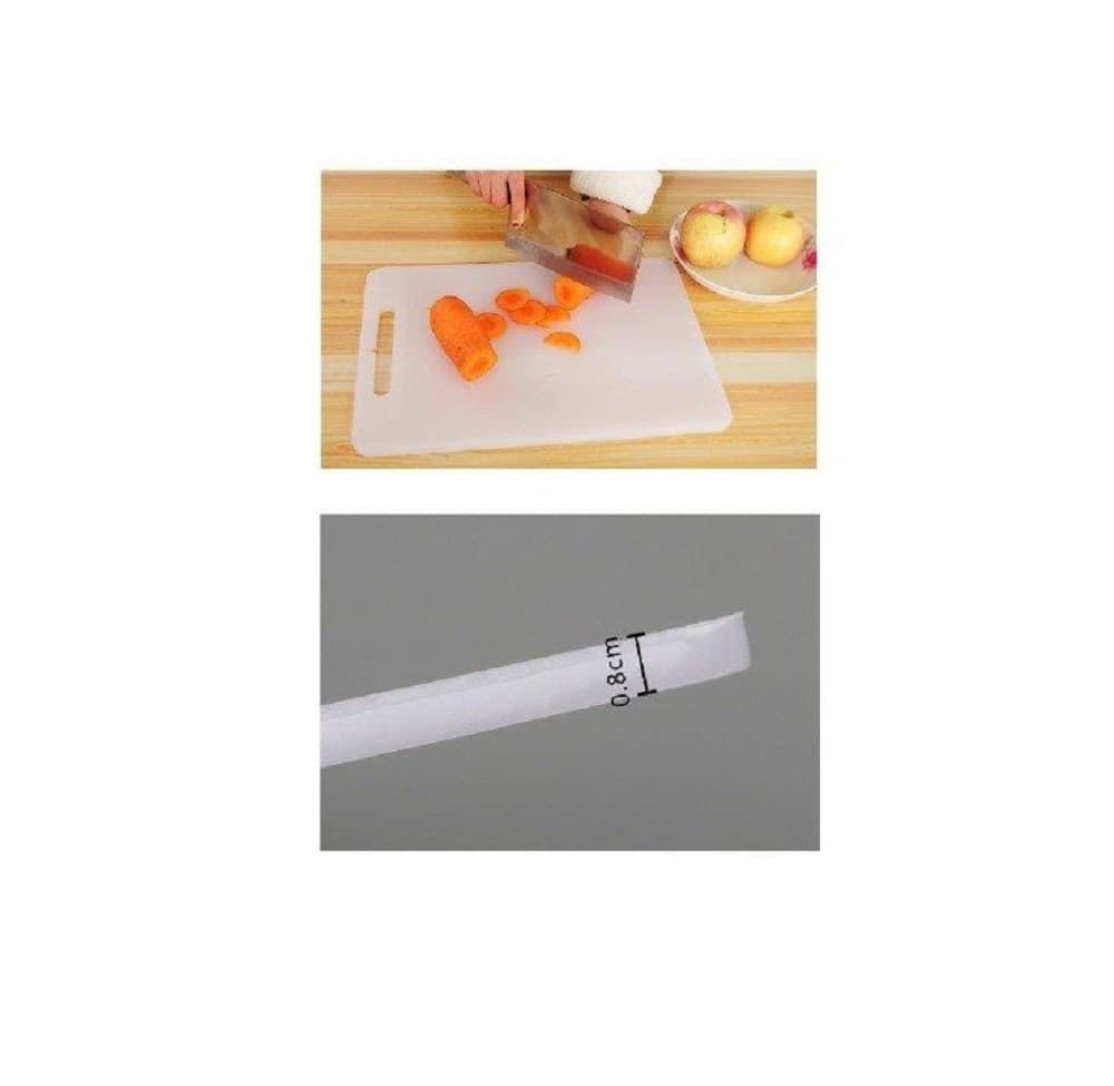 TAGLIERE IN PLASTICA CON CANALE SCANALATURA 30X20X0.8CM PER VERDURE FRUTTA 99409 - 3