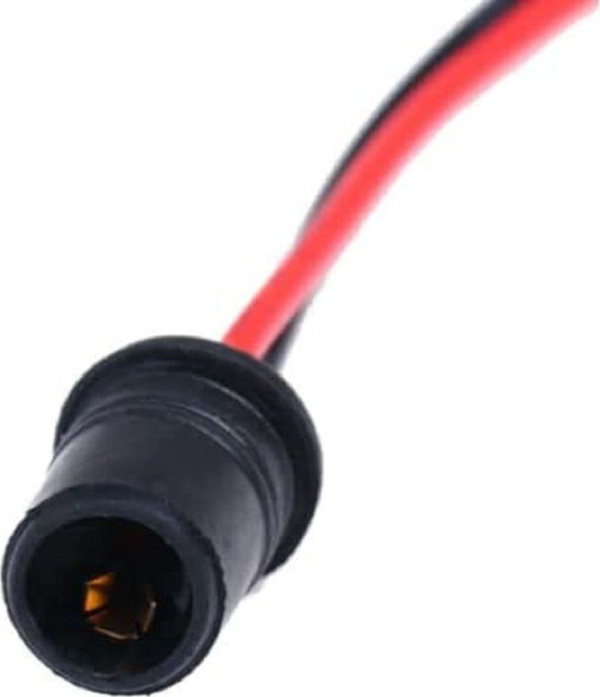 SET COPPIA PORTALAMPADA SUPPORTO ATTACCO T10 W5W PRESA CONNETTORE LAMPADA LED - 2