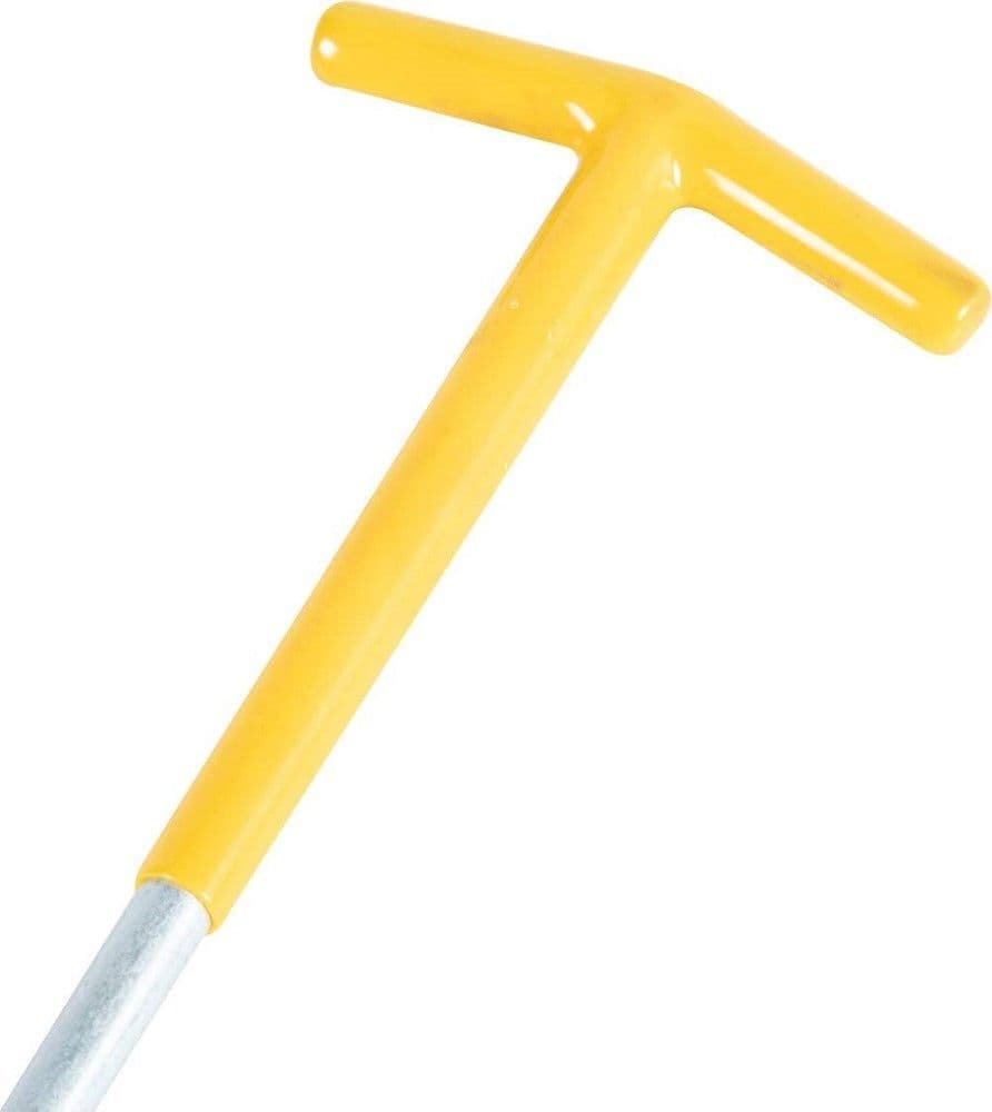 CHIAVE CANDELA SNODATA 50CM DIAMETRO 21 MM MANUTENZIONE AUTO IMPUGNATURA GOMMATA - 4