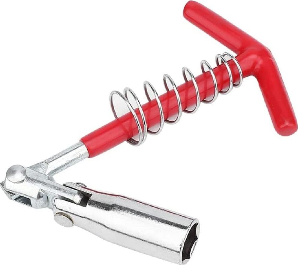 CHIAVE PER CANDELE REGOLABILE IMPUGNATURA A T RIPARAZIONE AUTO PRESA CANDELA 16MM - 8