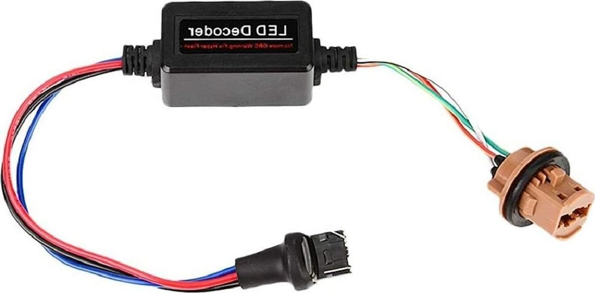 COPPIA DECODIFICATORE FARI A LED PER AUTO T20 ERRORI CENTRALINA ANTISFARFALLIO - 9