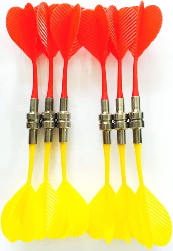 3 FRECCETTE FRECCE DARDI DI RICAMBIO PER GIOCO TIRO AL BERSAGLIO PUNTA MAGNETICA - 9