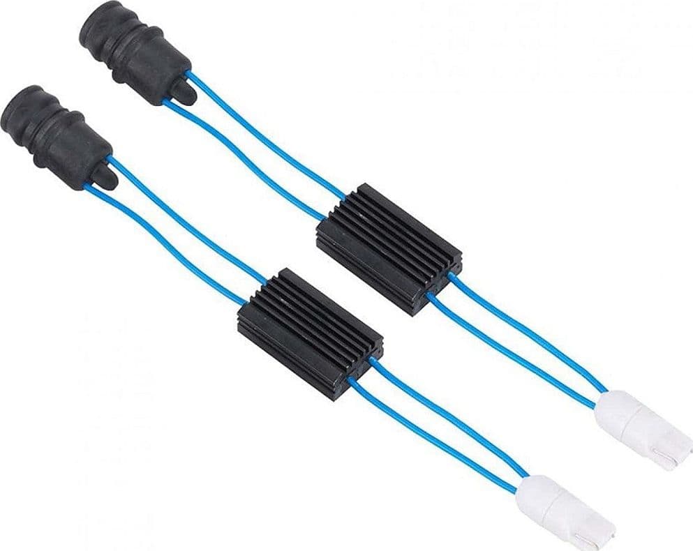 2 INDICATORE DI DIREZIONE CAMBUS FARI FRECCE A LED PER ATTTACCO T10 ADATTATORE - 8