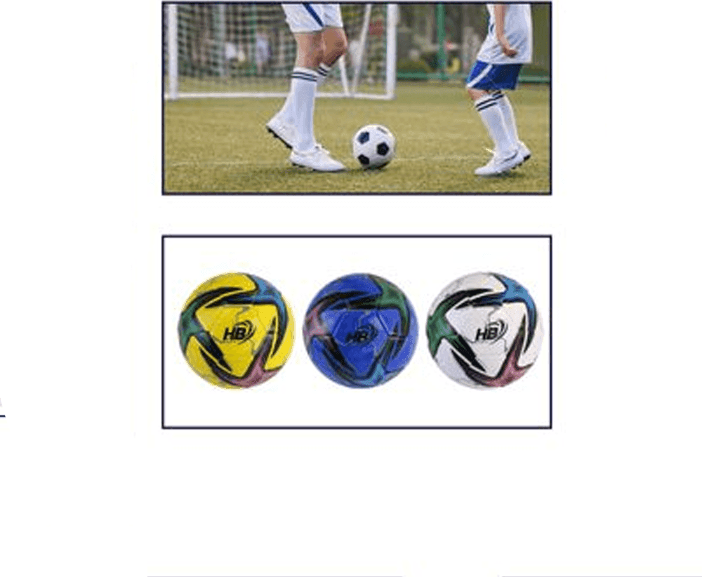 PALLONE PALLA DA CALCIO CALCETTO A 5 MISURA 21CM ALLENAMENTO GARA GIOCO 06520 - 3