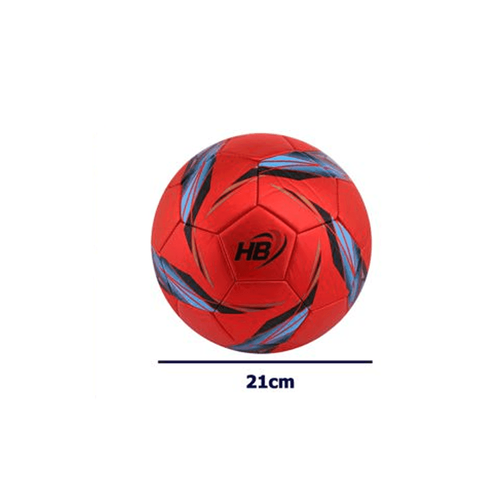 PALLONE PALLA DA CALCIO GIOCO CALCETTO ROSSO MISURA 21 CM ALLENAMENTO GARA 06560 - 2