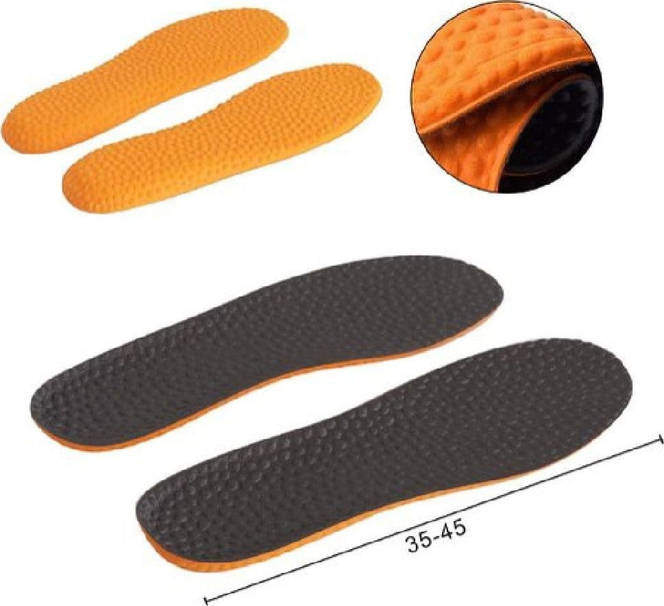 SOLETTE SCARPE ANTIBATTERICHE PLANTARI PROTEZIONE COPPIA SOLETTA TG. 35-45 55744 - 2