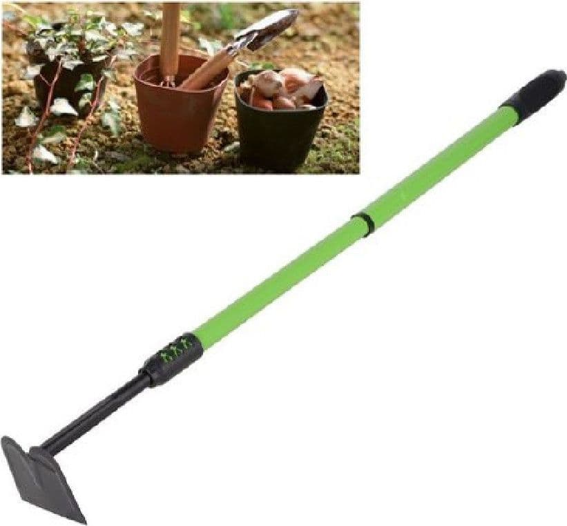ZAPPA ZAPPETTA MANICO ALLUNGABILE ATTREZZO GIARDINO GIARDINAGGIO 66.5-94CM 90069 - 2