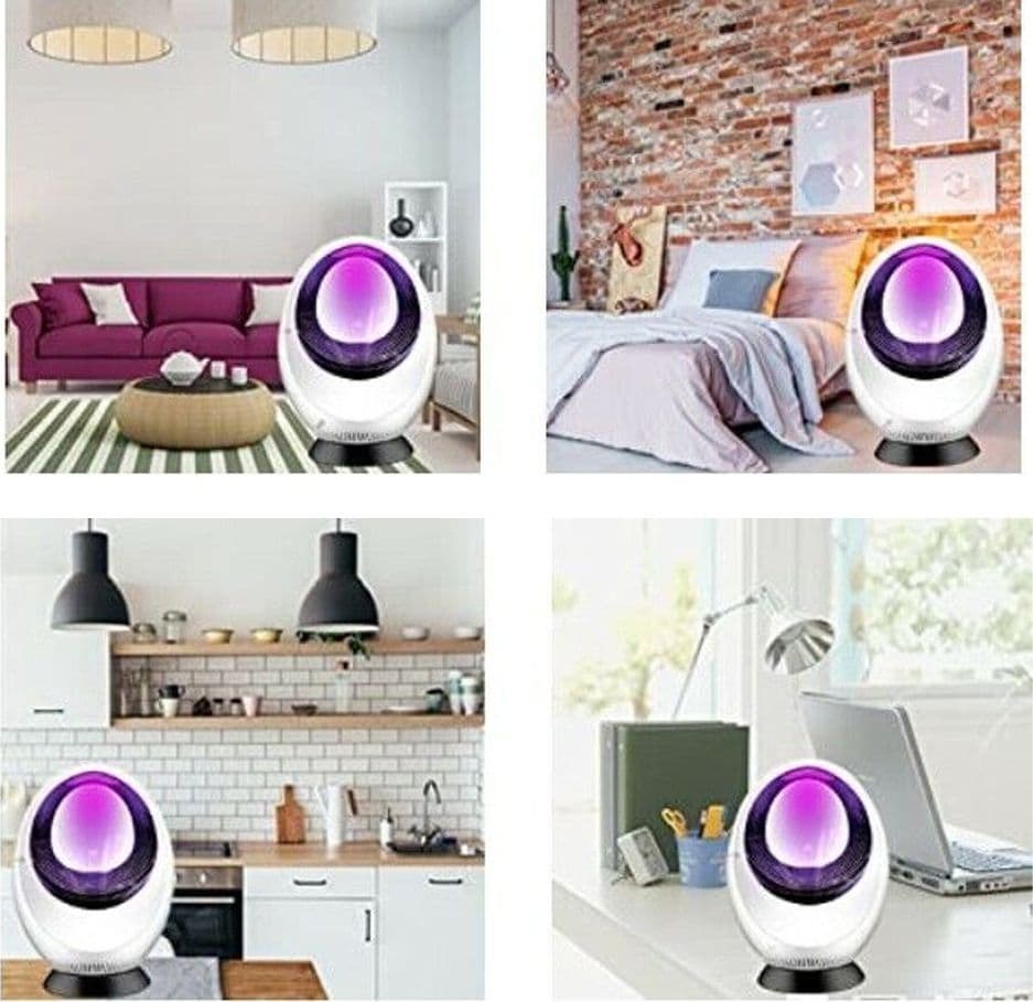 LAMPADA LED REPELLENTE PER ZANZARE RICARICABILE CON USB MOSQUITO KILLER LAMP - 5