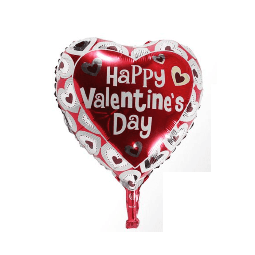 SET 4 PEZZI PALLONCINI CUORI I LOVE YOU GONFIABILI ADDOBBI SAN VALENTINO FESTA - 4