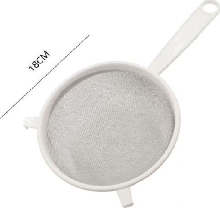 COLINO SETACCIO PASSINO A RETE IN PLASTICA RESINA Ø18CM DA CUCINA GANCIO 50544 - 2