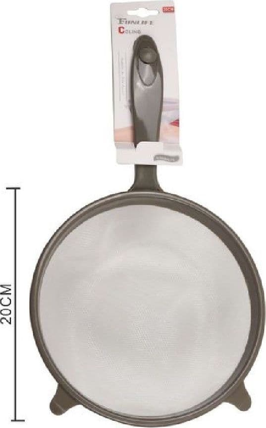 COLINO SETACCIO PASSINO A RETE CON MANICO IN PLASTICA DIAMETRO 20CM CUCINA 50801 - 3