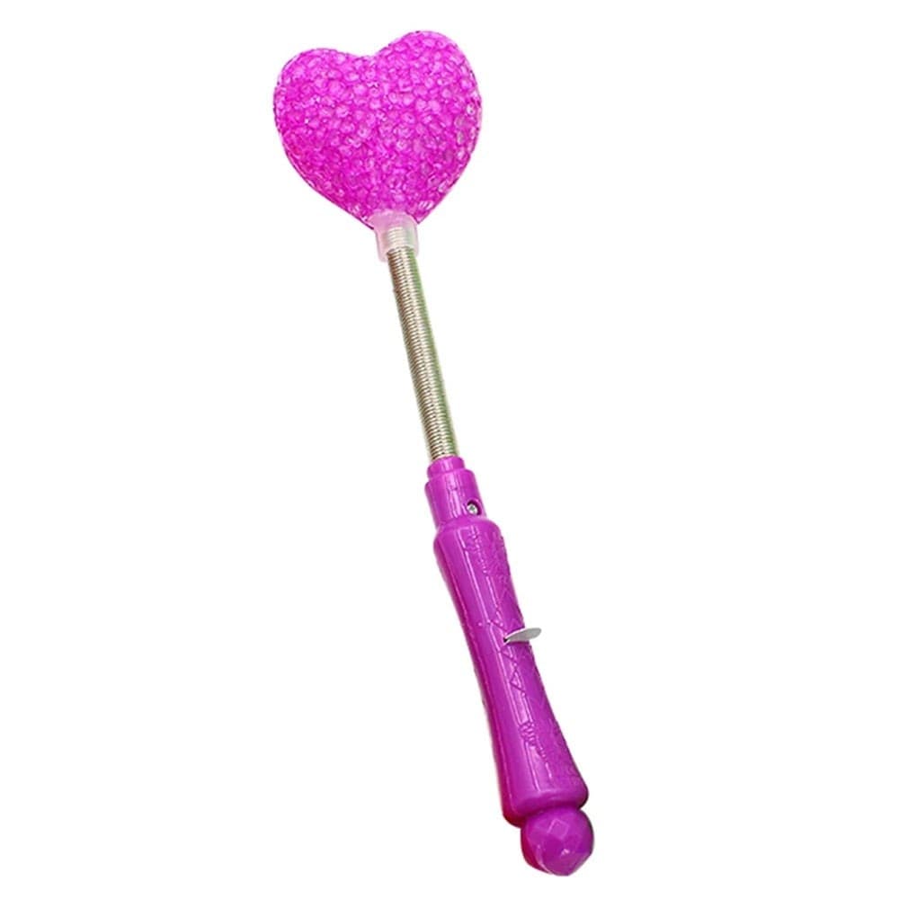 BACCHETTA LUMINOSA CUORE SAN VALENTINO REGALO DECORAZIONE LED GADGET FESTA 2 PZ - 4