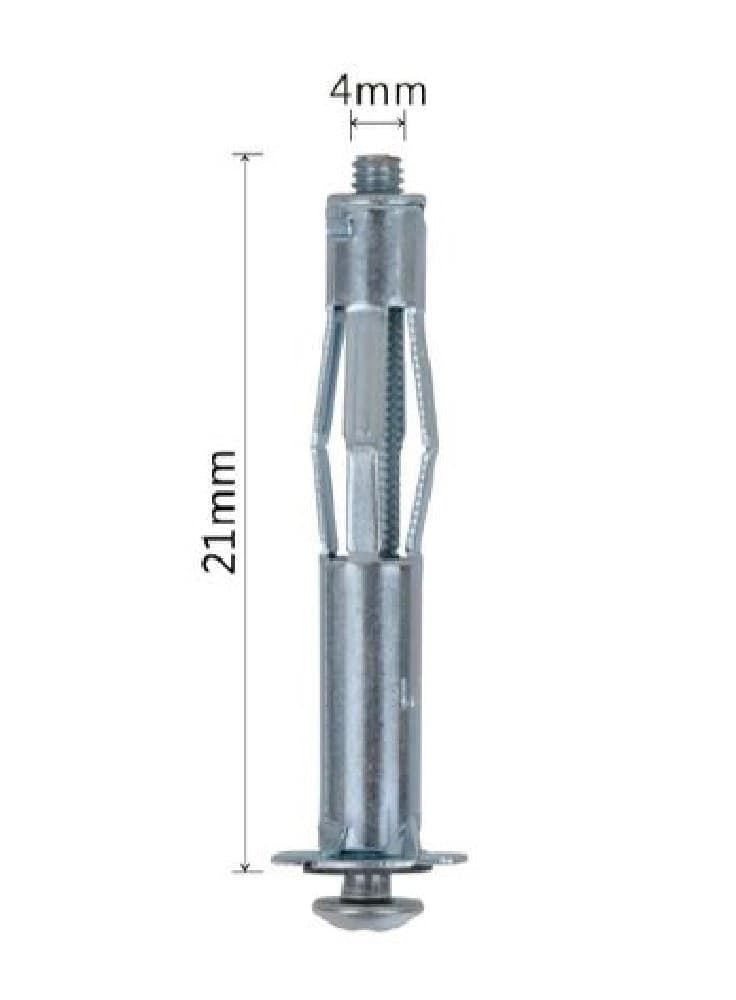 SET 5PZ TASSELLI METALLICI ESPANDIBILI VITI A ESPANSIONE STILE I 4 X 21 MM 92847 - 2