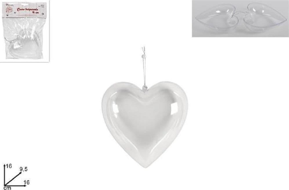 Cuore In Plastica Trasparente Scatolina Per Decoupage Decoro San Valentino 16cm Casa e cucina/Hobby creativi/Carta e lavorazione della carta/Decoupage Trade Shop italia - Napoli, Commerciovirtuoso.it