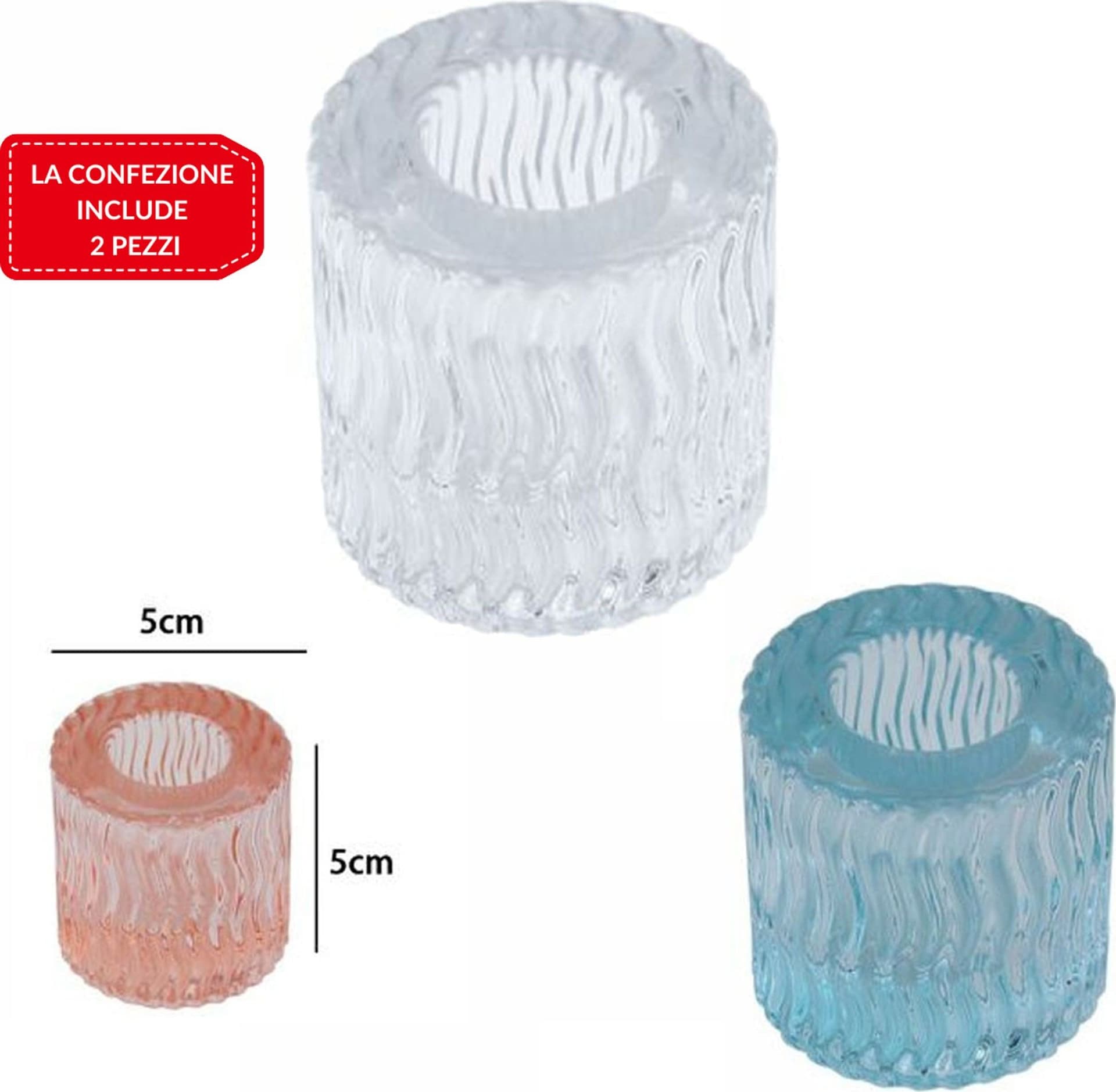 2 PORTA CANDELA LANTERNA ROTONDO BOMBONIERA MATRIMONIO DECORAZIONE TEA LIGHT 5X5