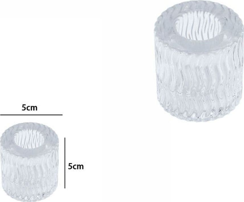 2 PORTA CANDELA LANTERNA ROTONDO BOMBONIERA MATRIMONIO DECORAZIONE TEA LIGHT 5X5 - 6