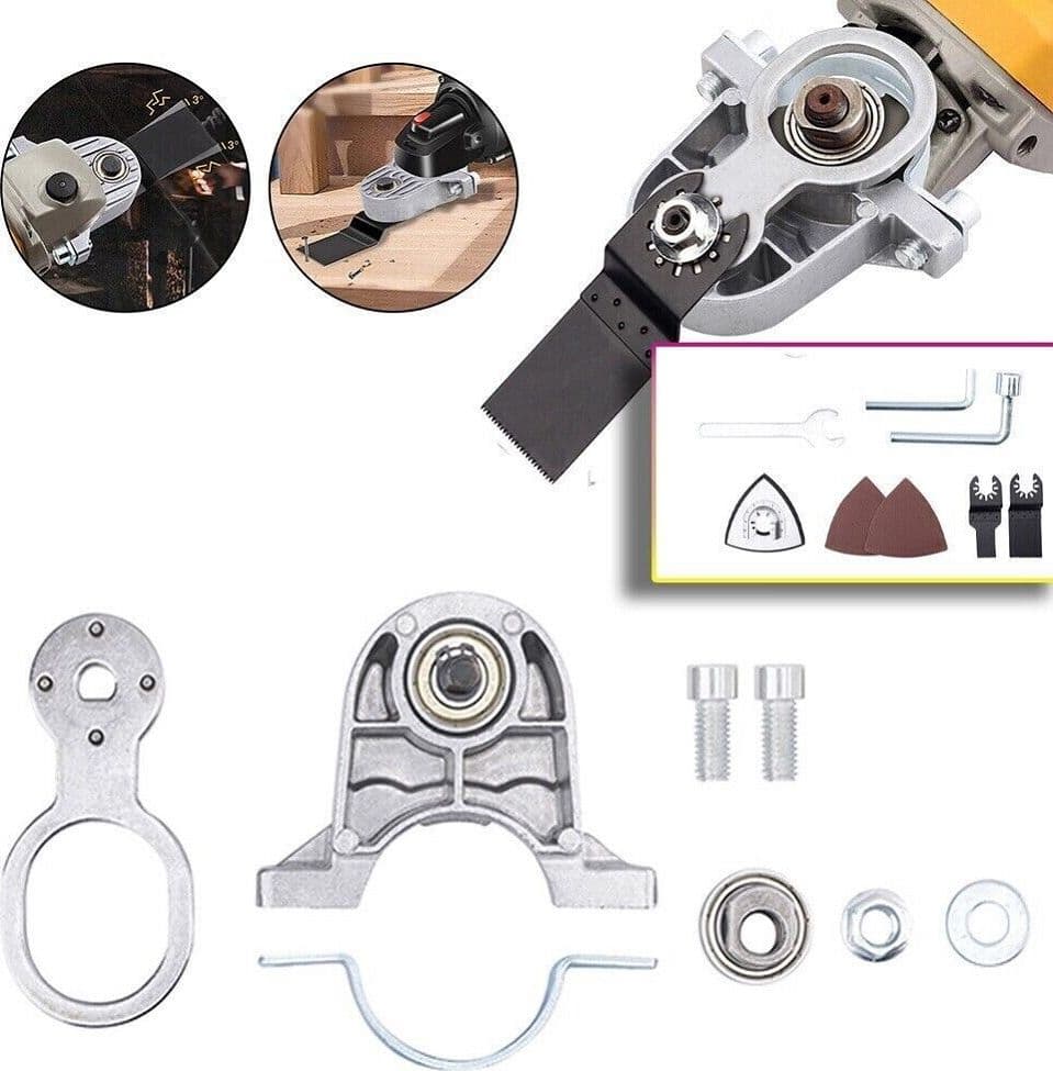 KIT CONVERSIONE DA SMERIGLIATRICE FLEX A UTENSILE OSCILLANTE MULTIFUNZIONE 07358 - 5
