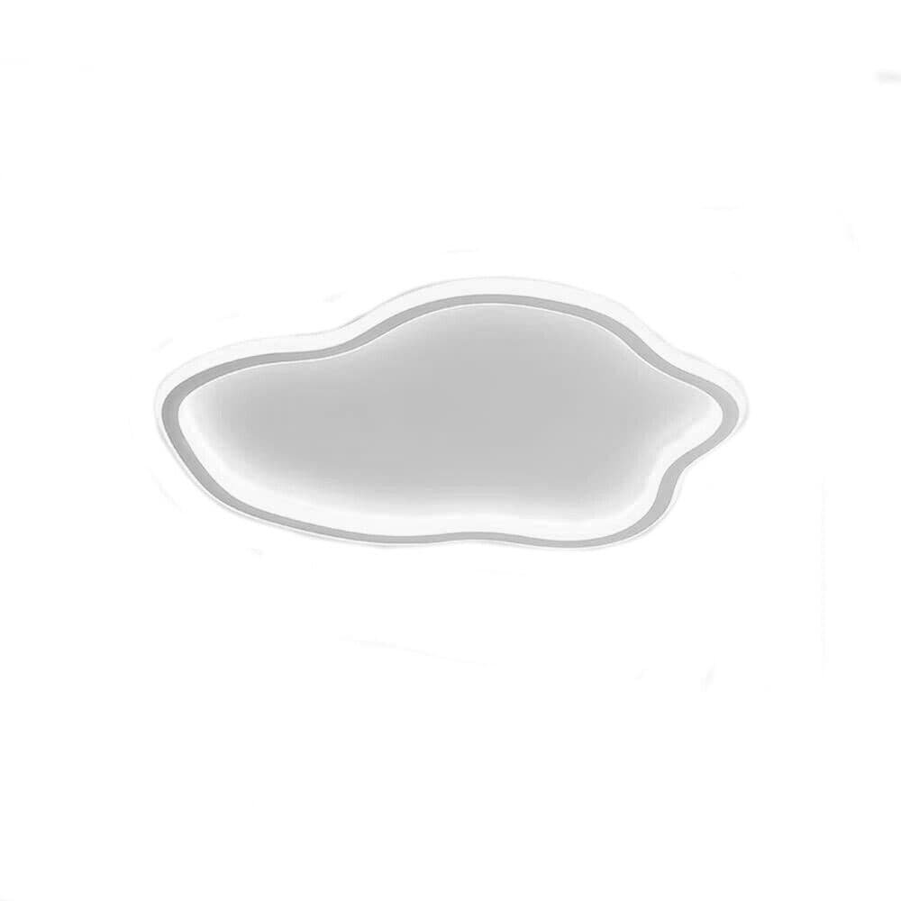 PLAFONIERA LED LAMPADA SOFFITTO MODERNA ONDULATA LUCE FREDDA NATURALE CALDA C48 - 6