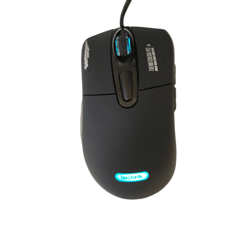 MOUSE GAMING LED PER PC NOTEBOOK LAPTOP DPI REGOLABILE FILO USB OTTICO Q-T144 - 2