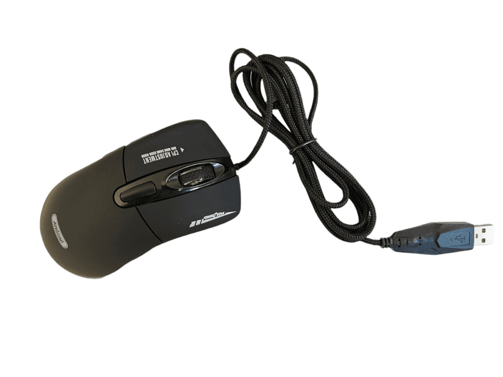 MOUSE GAMING LED PER PC NOTEBOOK LAPTOP DPI REGOLABILE FILO USB OTTICO Q-T144 - 5