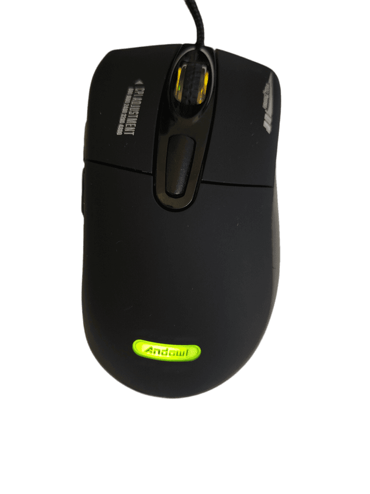 MOUSE GAMING LED PER PC NOTEBOOK LAPTOP DPI REGOLABILE FILO USB OTTICO Q-T144 - 7