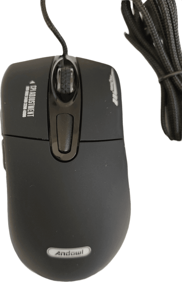 MOUSE GAMING LED PER PC NOTEBOOK LAPTOP DPI REGOLABILE FILO USB OTTICO Q-T144 - 9