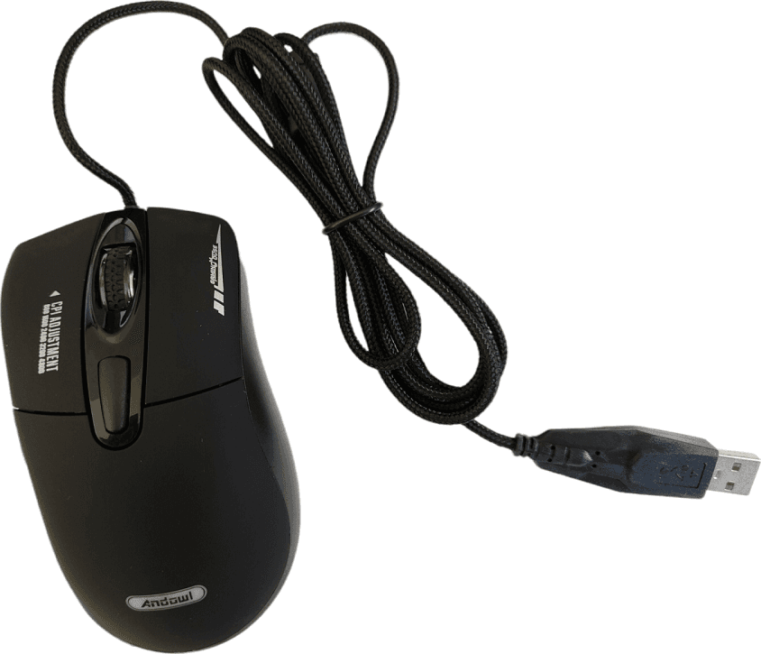 MOUSE GAMING LED PER PC NOTEBOOK LAPTOP DPI REGOLABILE FILO USB OTTICO Q-T144 - 10